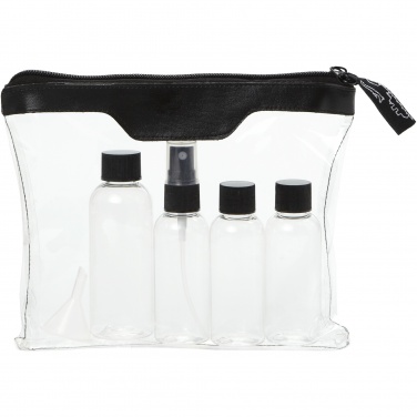 Logo trade promotional gifts image of: Munich airline approved travel bottle set